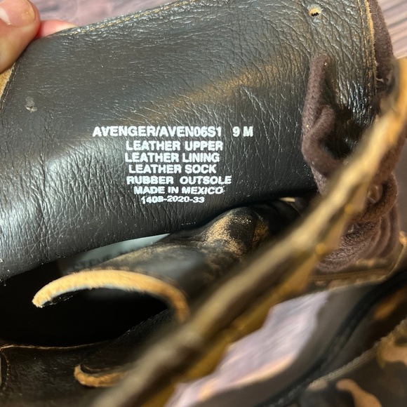 STEVE MADDEN Avenger Camo Combat Style Studded Boots Size 9 New - Picture 10 of 12